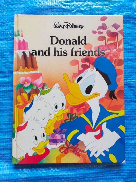 洋書 絵本 英語絵本 Donald and his friends ディズニー ミッキーマウス ドナルド 古本