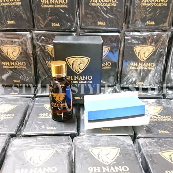 9H セラミックコーティング ナノコーティング 30ml (箱付き) 2本