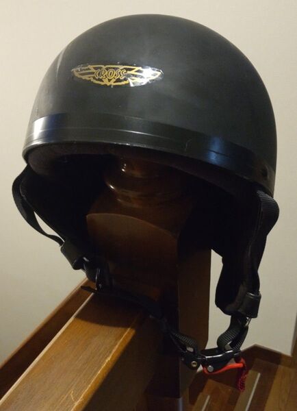 ジャンク 傷有り ハーフヘルメット LEAD リード ヘルメット Cross CR-750 2024年製