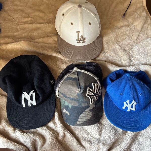 NY&LA帽子 ニューエラ キャップ ERA 帽子 ヤンキース ドジャース 大谷 CAP
