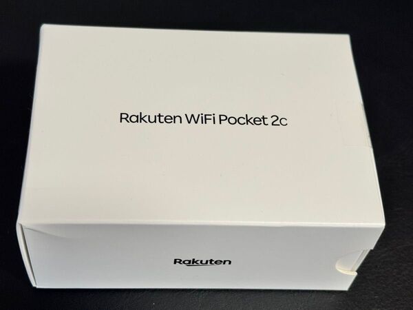 新品未開封 Rakuten WiFi Pocket 2C ZR03M モバイルルーター 白 ホワイト ポケットWi-Fi