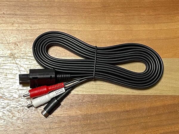 ニンテンドー純正品 S端子ケーブル SFC/NINTENDO64/ゲームキューブ用 箱なし