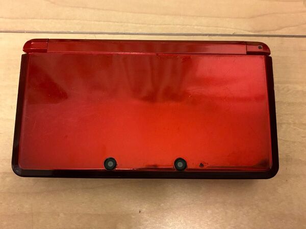 カセット起動確認のみ ジャンク Nintendo 3DS ニンテンドー3DS 任天堂 CTR-001 レッド 訳あり