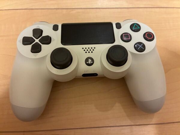 動作良好 美品! PS4 ワイヤレスコントローラー SONY デュアルショック4 ホワイト DUALSHOCK