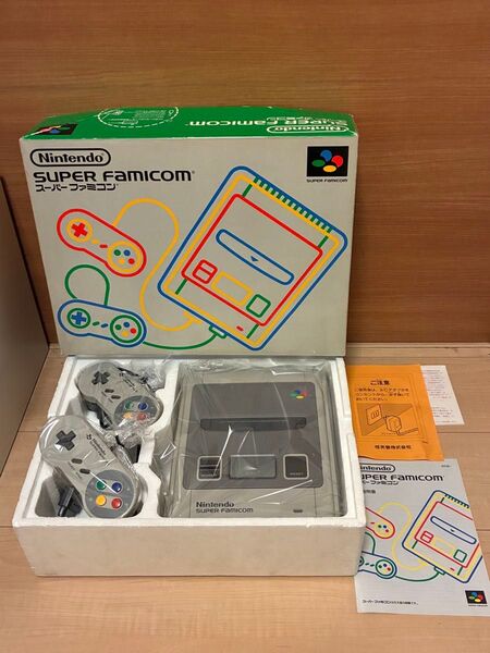 超美品 任天堂 スーパーファミコン SHVC-001 SFC Nintendo 動作良好 ほぼ未使用