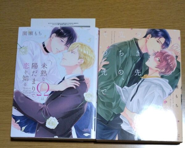 未熟なΩは陽だまりで恋を知る/つま先立ちの、その先で/園瀬もち 2冊セット