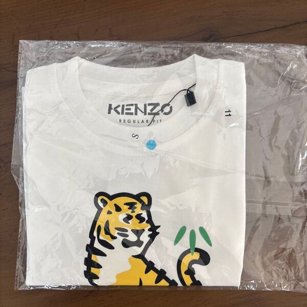KENZO KIDS Tシャツ Sサイズ ホワイト 虎 新品