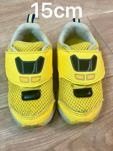 プラレールのスニーカー ドクターイエロー 15cm used