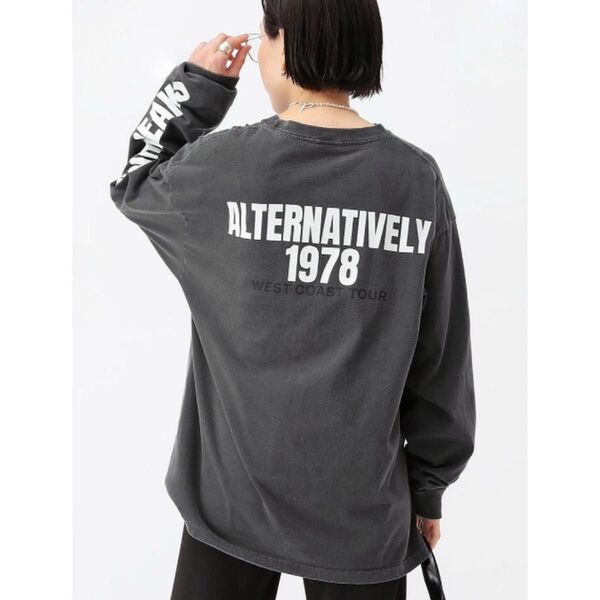 グッドロックスピード 別注arm print L/S T-sh