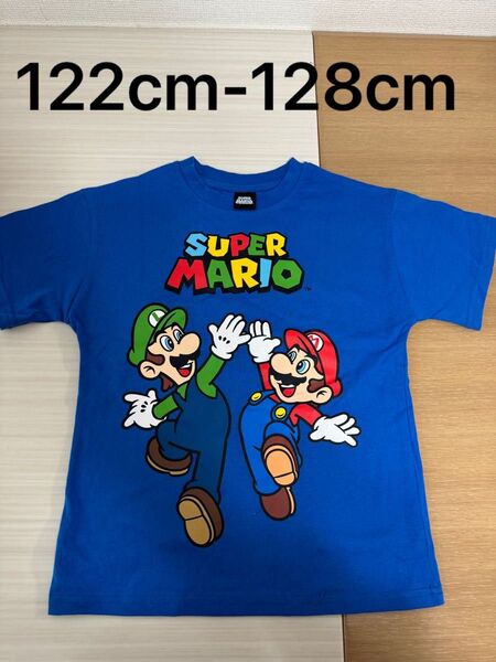 未使用 任天堂スーパーマリオ 半袖 ブラザーズ ルイージ Tシャツ 130cm