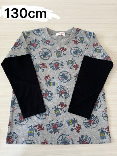 未使用 仮面ライダーガヴ 長袖Tシャツ 男の子 ロンT 130cm