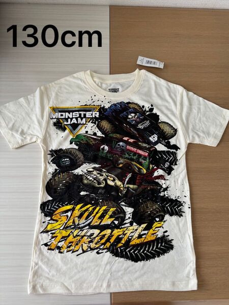 新品 モンスタージャム Tシャツ 男の子 半袖Tシャツ 130cm