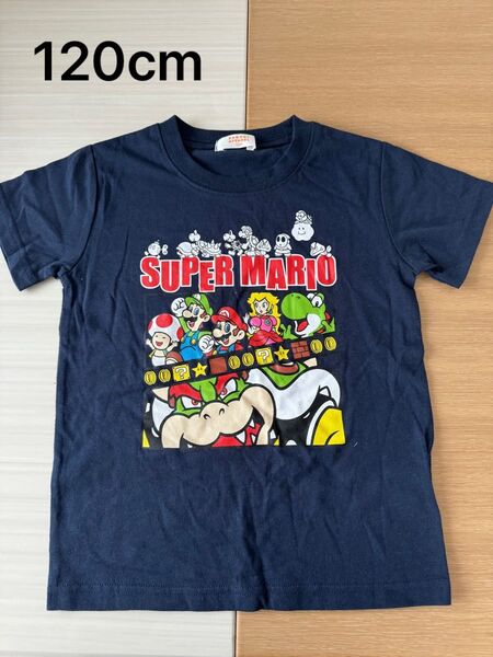 未使用任天堂スーパーマリオ 半袖Tシャツ ピーチ姫 男の子 Tシャツ 120cm