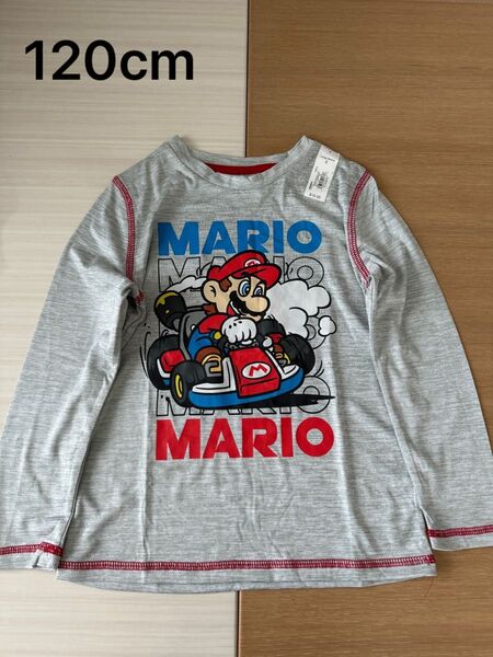 新品 任天堂スーパーマリオ 半袖Tシャツ 男の子 柔らかい Tシャツ 120cm
