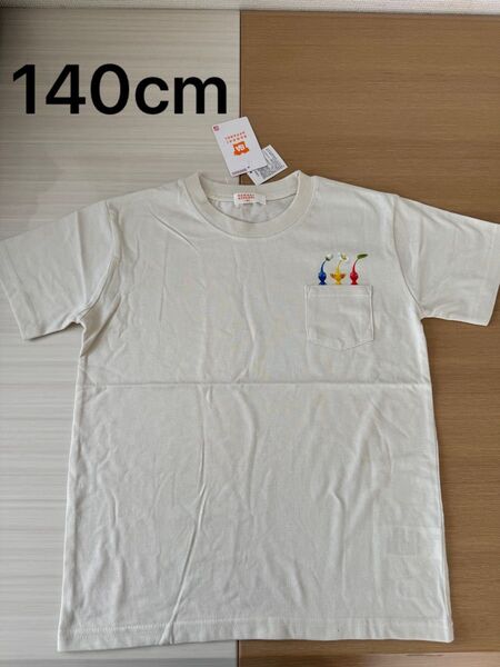 新品 任天堂 ピクミン Tシャツ 男の子 半袖 女の子 Tシャツ 140cm