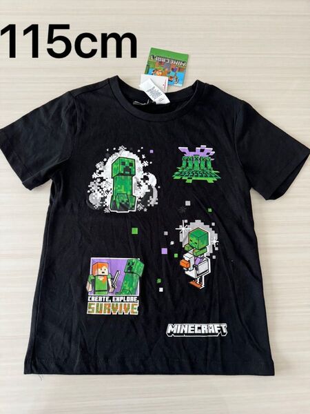 新品 マイクラ 半袖Tシャツ 男の子 Tシャツ 110cm 120cm