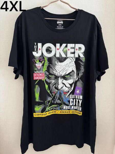 BATMAN バットマン ジョーカー 半袖 ジョーカー Tシャツ メンズ 4XL