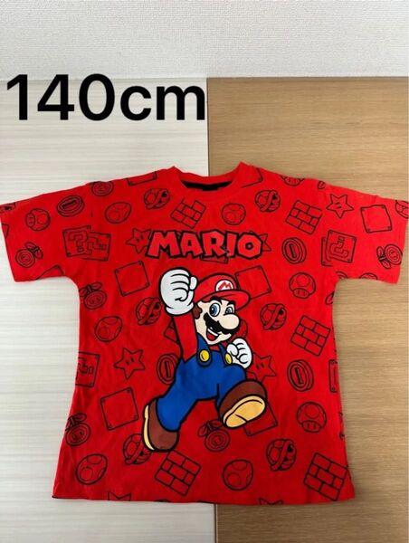 未使用 任天堂スーパーマリオ 半袖Tシャツ マリオ 男の子 Tシャツ 140cm