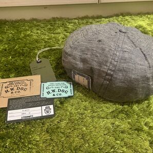 THE H.W DOG&CO リネン ベレー帽 サイズ40 23SS 完売品