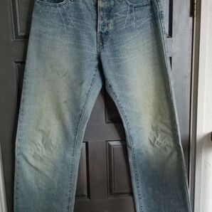 ABERCROMBIE AND FITCH ストレート ジーンズ ワイド