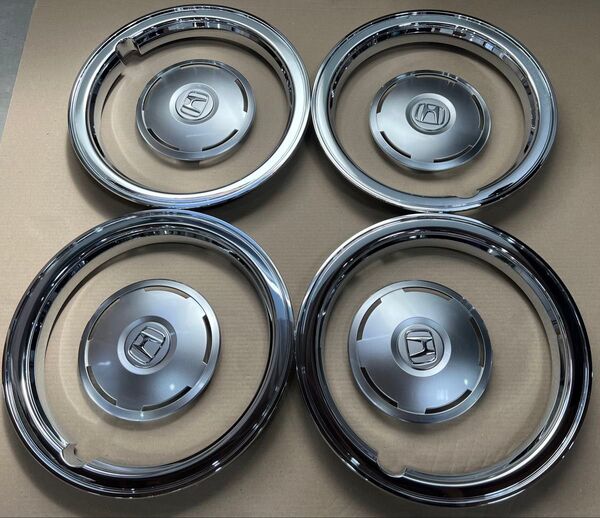 美品 ホンダ純正 n-one n-box N-VAN JOYホイールキャップ トリムリング ホイールリング