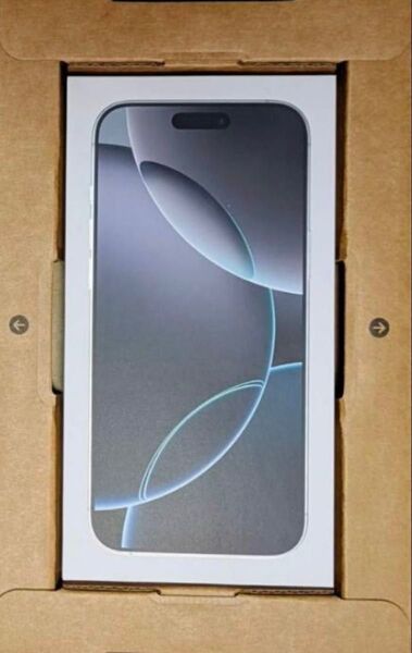 新品未開封 iPhone 16 Pro Max ホワイトチタニウム 256GB