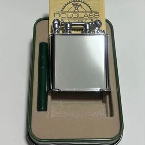 DOUGLASS オイルライター I型 シカゴモデル クロームミラー 未使用品 美品!