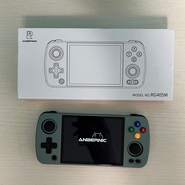 ANBERNIC RG405M 携帯ゲーム機 グリーン系