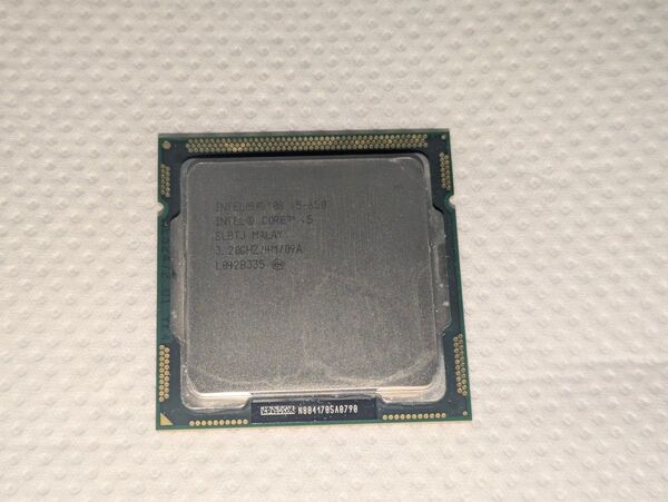 Intel Core i5-650 CPU SLBTJ 3.20GHz