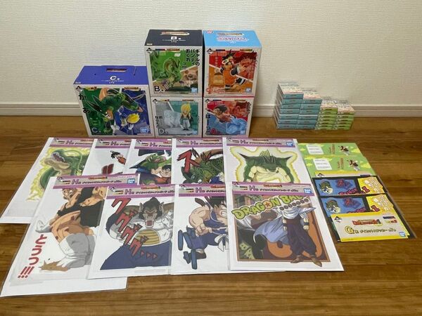 【未開封】一番くじ ドラゴンボール DRAGON HISTORY Ⅱ ABCD ラストワン賞 フィギュアセット + EFGH賞付き