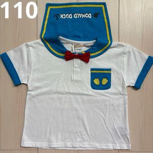 【ディズニー】ドナルド キャラクター Tシャツ セーラー Tシャツ 110