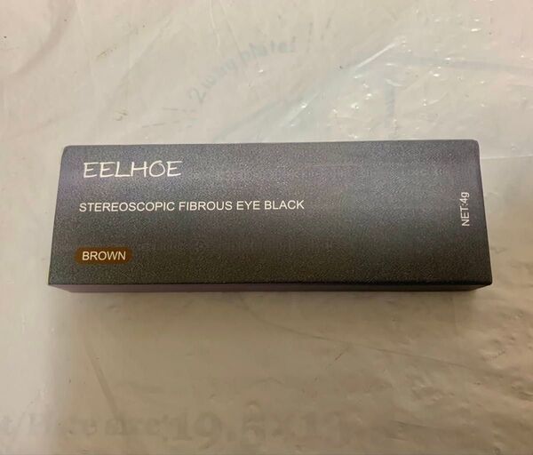 新品未使用【4g:茶】EELHOE マスカラ