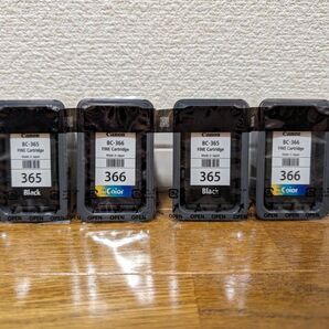 新品 BC-365、BC-366 2個セット キャノン 純正インクカートリッジ TS3530用 キヤノン canon BC365