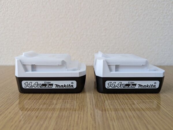 BL1420G 2個 マキタ リチウムイオンバッテリー 14.4V DC18SGで充電可! MTD001D、M697Dなどに!