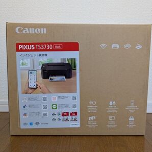 即納 キャノン TS3730 プリンター 黒 CANON PIXUS(純正インク BC-365、BC-366 なし)送料無料