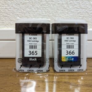 新品 BC-365、BC-366 キャノン 純正インクカートリッジ TS3530用 キヤノン canon BC365、BC366
