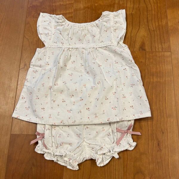 SLAP SLIP スラップスリップ セットアップ さくらんぼ 70 80 女の子 ベビー服