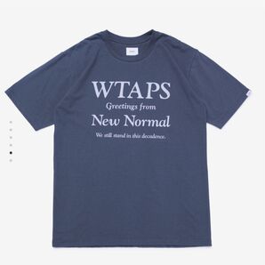 WTAPSダブルタップスTシャツNEWNORMALサイズS新品チャコールWTVUA