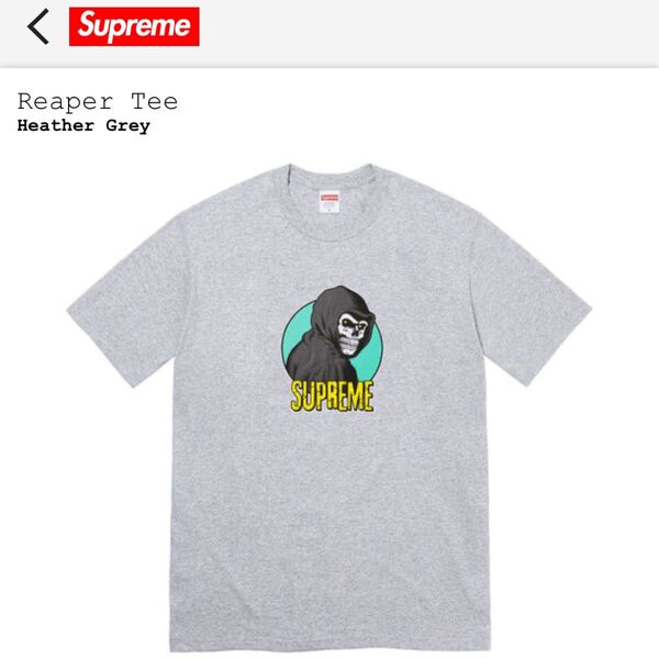 SupremeシュプリームTシャツReaperサイズM新品ステッカー付属