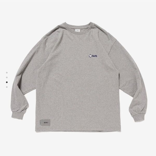 WTAPSダブルタップスTNNLロンTシャツMサイズ新品グレーWTVUA