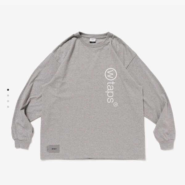 WTAPSダブルタップスDOTSIGHTロンTシャツMサイズ新品グレーWTVUA