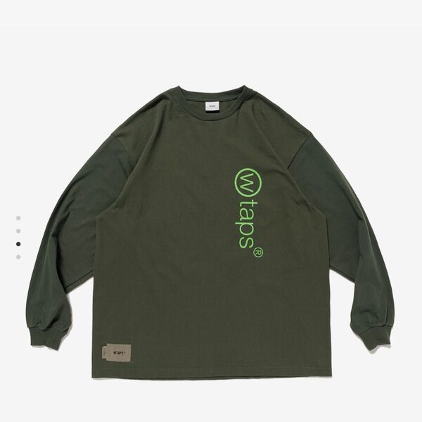 WTAPSダブルタップスDOTSIGHTロンTシャツMサイズ新品オリーブWTVUA