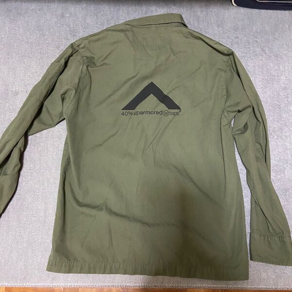 WTAPSダブルタップスBUDSシャツSサイズ美品オリーブWTVUA