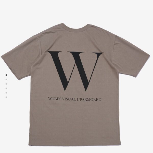 WTAPSダブルタップスTシャツWサイズM新品ベージュWTVUA