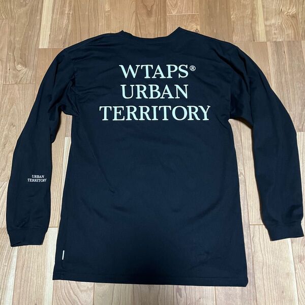 WTAPSダブルタップスURBANTERRITORYロンTシャツMサイズ美品ブラックWTVUA