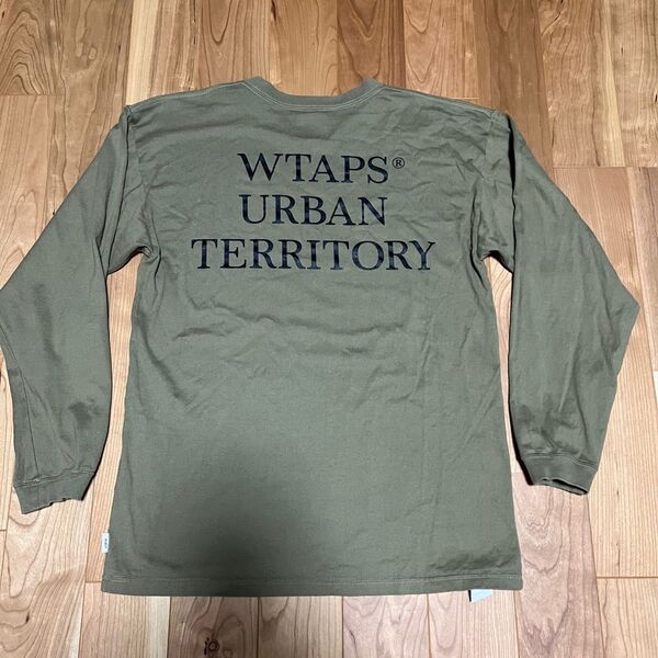 WTAPSダブルタップスURBANTERRITORYロンTシャツMサイズ美品オリーブWTVUA