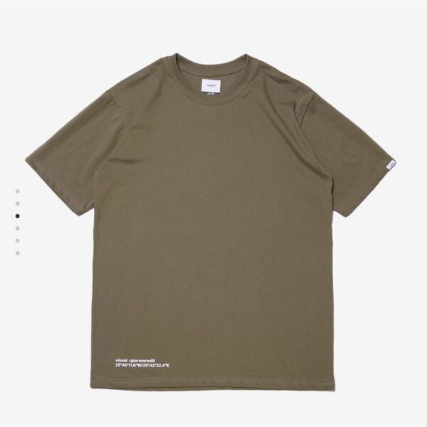 WTAPSダブルタップスTシャツGPS01サイズS新品オリーブWTVUA