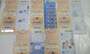 サピックス ＳＡＰＩＸ＊夏期講習＊サマーサピックス＊２年 小２／算数＊全５回 完全版＊貴重