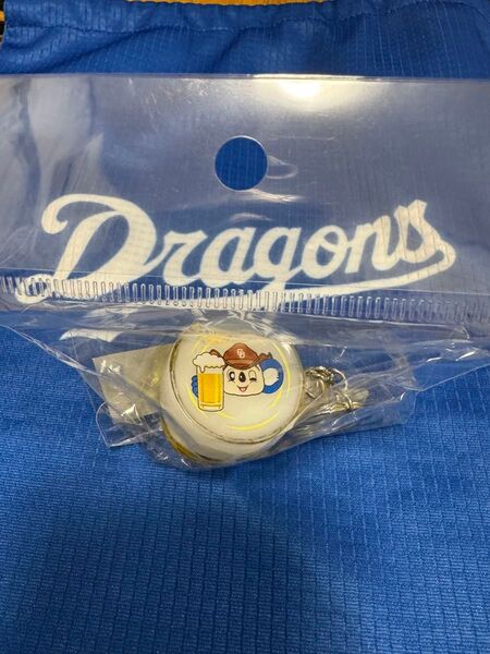 ワンコインデー限定 乾杯師匠 ドアラさん ビールジョッキーキーホルダー 中日ドラゴンズ
