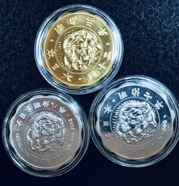 プルーフ貨幣セット出し純銀メダル 約21g